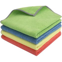 Lavettes tissées microfibre 40x40 cm Premium Delcourt