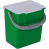 Seau avec couvercle 6 L pour chariot de ménage pré-imprégnation vert Seau avec couvercle 6 L pour chariot de ménage pré-imprégnation vert