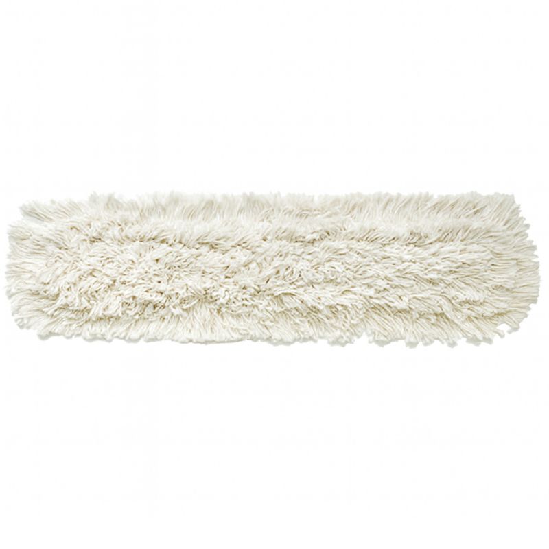 Frange coton à poche pour balai ciseaux 1 m x 2 face Frange coton à poche pour balai ciseaux 1 m x 2 face