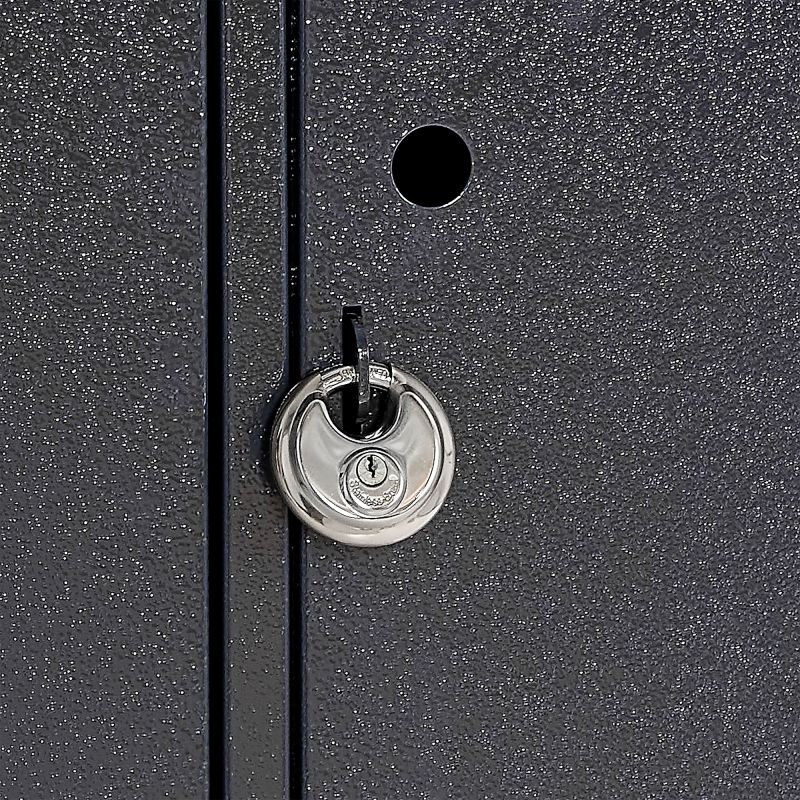 Casier pour trottinette électrique avec recharge zoom clé