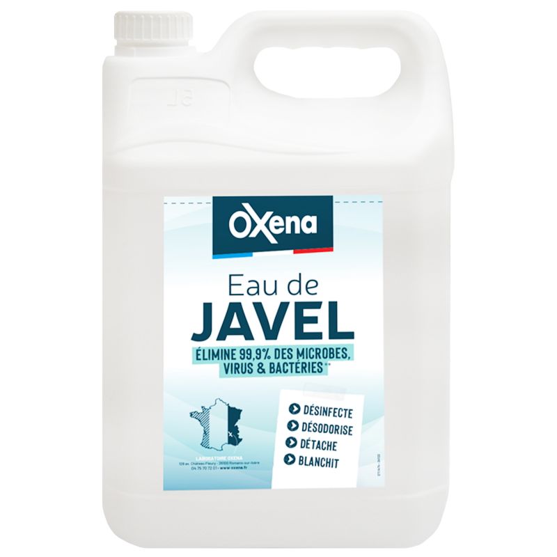 Eau de Javel 2,6 % de chlore actif bidon de 5 L