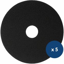 Disque de décapage noir Delcourt - lot de 5