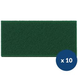 Lot de 10 Pads décapage vert monobrosse Mi-Tor Fimap x10