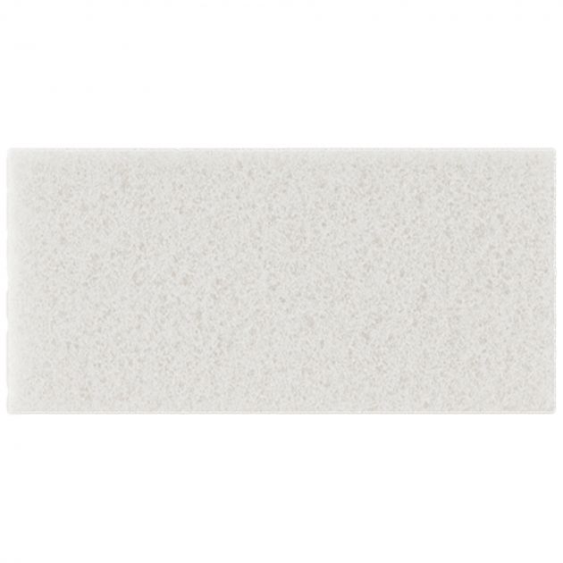 Lot de 10 pads blanc polissage monobrosse Mi-Tor Fimap