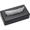 SANIBOX boîte mouchoirs rectangulaire noir