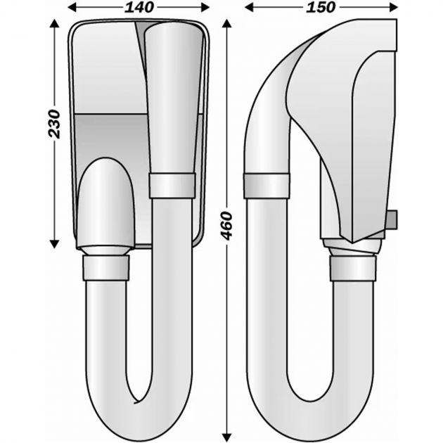 CARAÏBE PR MT dimensions