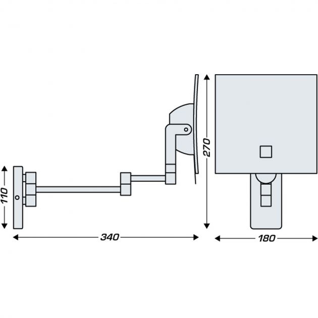 GALAXY simple bras tubulaire dimensions