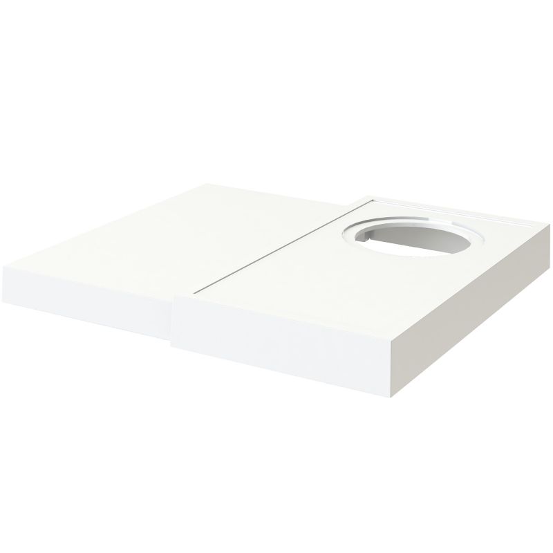 ORCHESTRO Plateau percé blanc