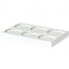 ORCHESTRO Porte capsules réversible blanc 6 capsules