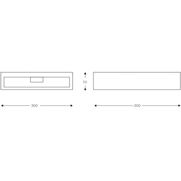 CHARME plateau tiroir dimensions