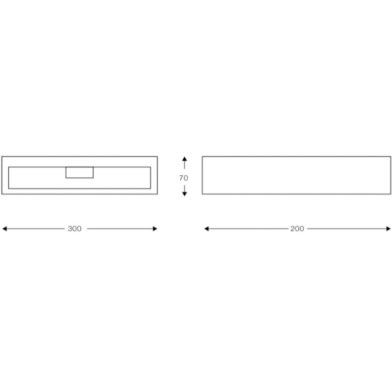 CHARME plateau tiroir dimensions