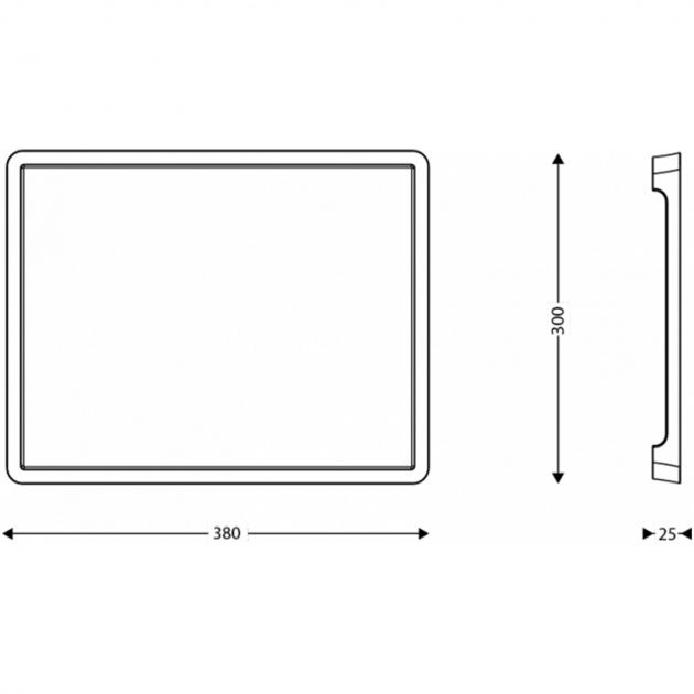 STYLUS Main Tray bambou dimensions