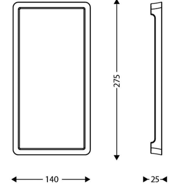 STYLUS Service Tray bambou dimensions