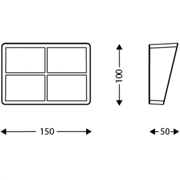 STYLUS Sachet Tray bambou dimensions
