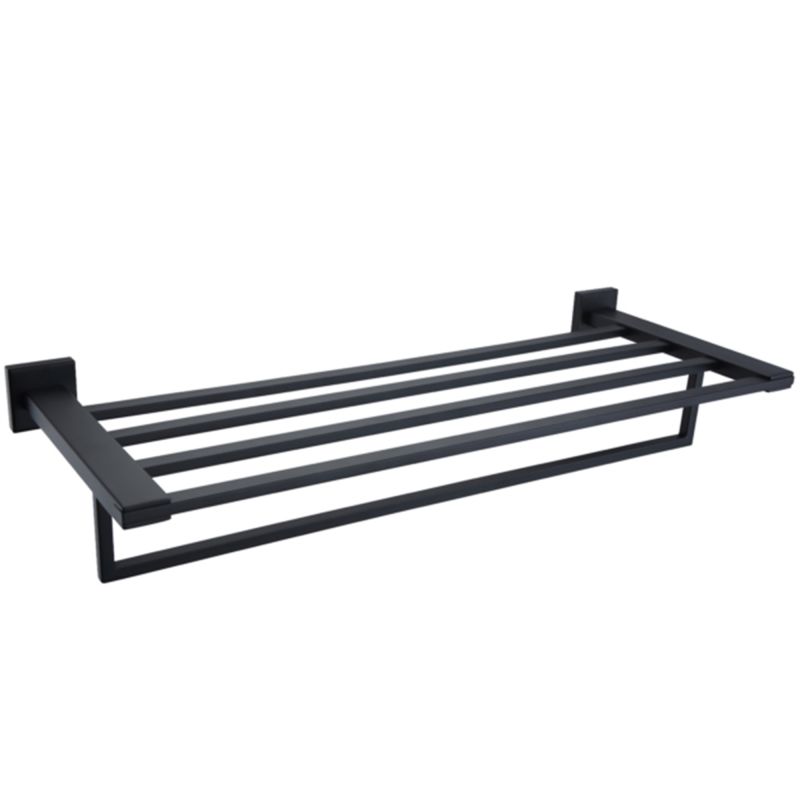 ARGO rack porte-serviettes noir mat