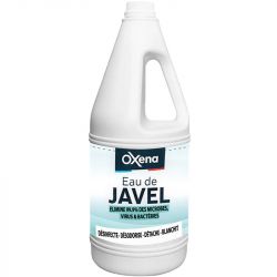 Eau de Javel 2,6 % de chlore actif bidon de 2 L - lot de 6