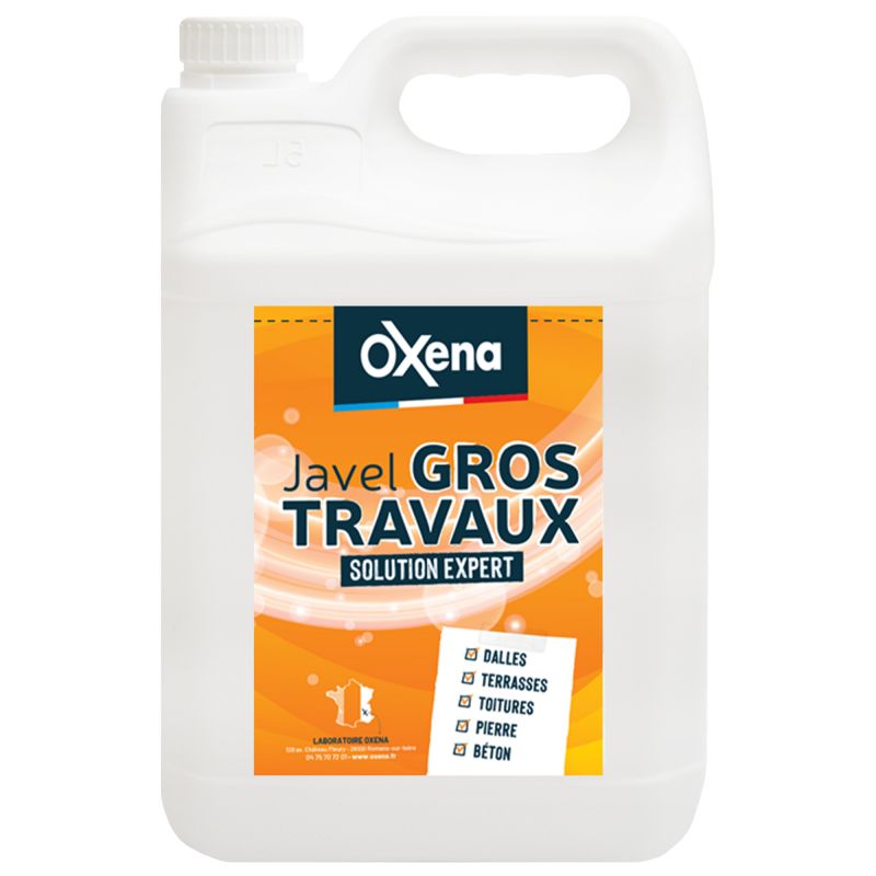 Javel concentrée 9,6 % de chlore actif 5L