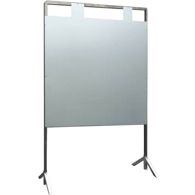 Panneau électoral à tube carré