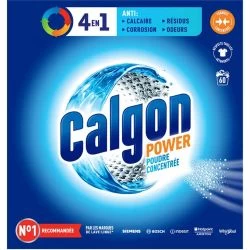 Anticalcaire lave-linge poudre 4 en 1,Calgon - boîte de 60