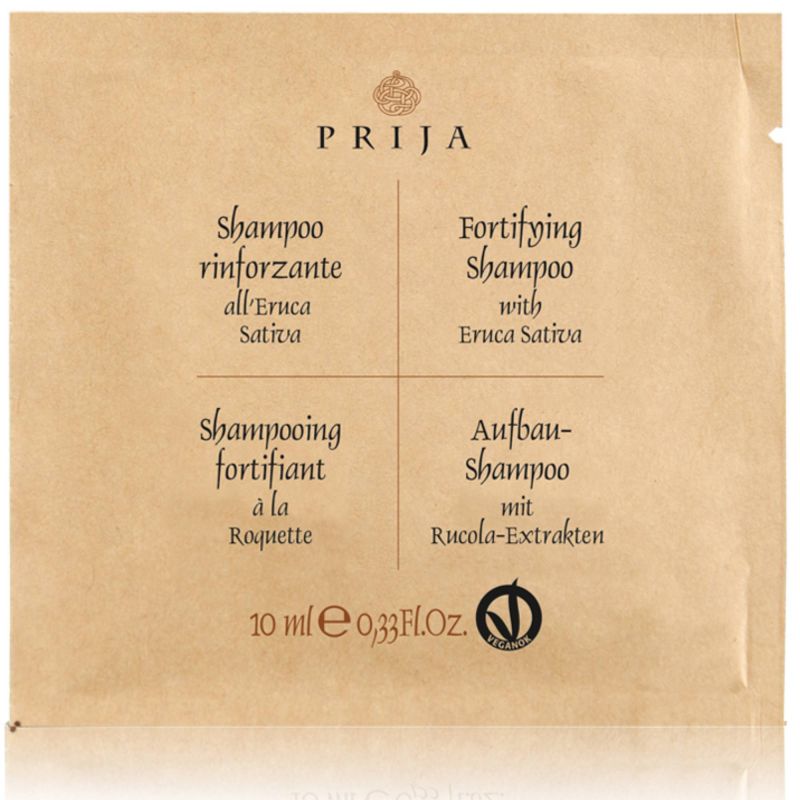 Shampooing fortifiant à la roquette, sachet 10 ml, prija x 500