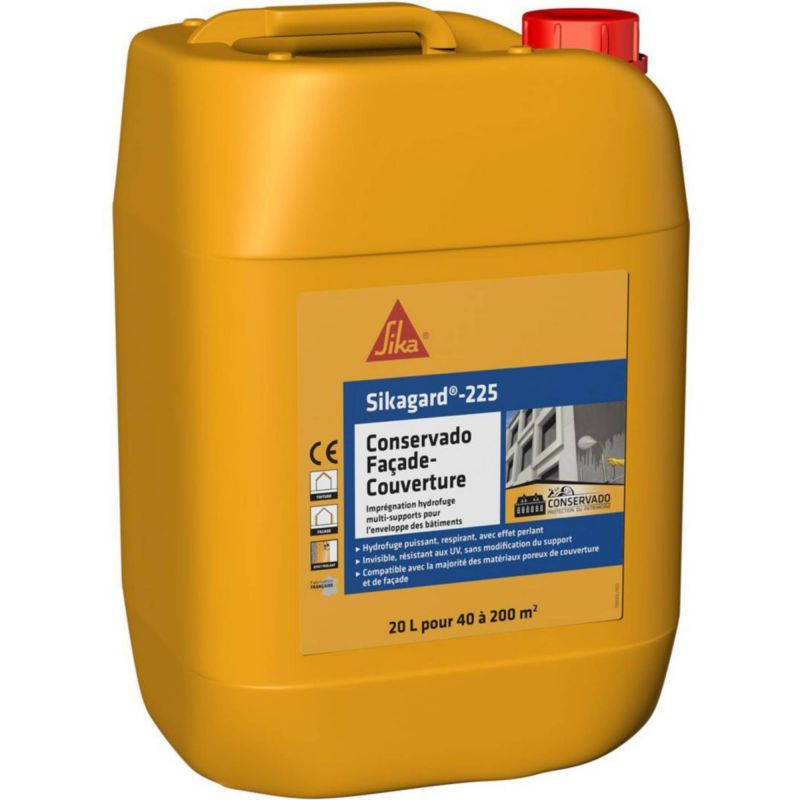 Sikagard 225 conservado facade-couverture 20 L