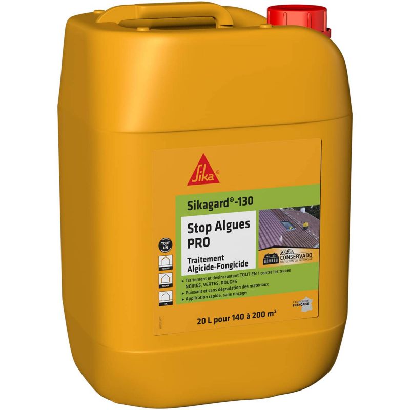 Sikagard 130 stop algues pro 20 L