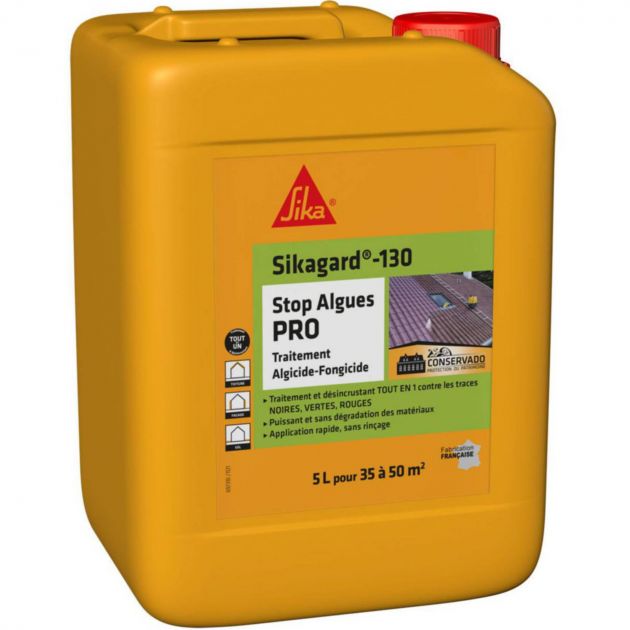 Sikagard 130 stop algues pro 5 L
