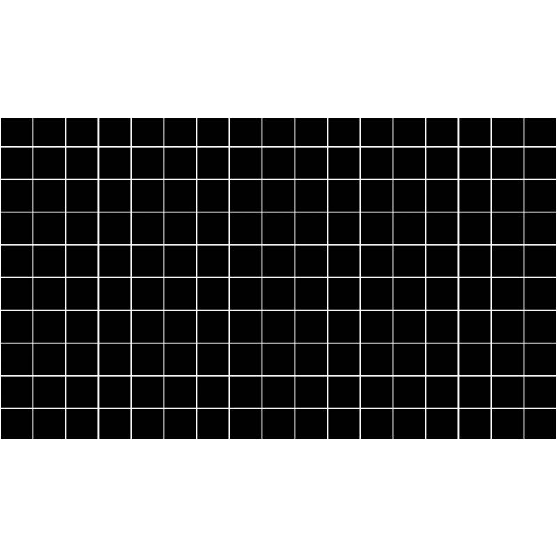 Plaques de glu Carton Noir quadrillée - 1 Face - Lot de 6 24,5 x 42,6 cm