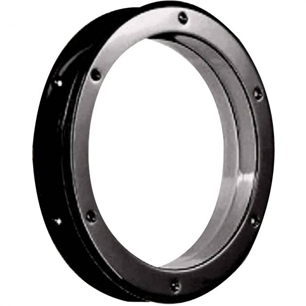 Hublot de porte pour crèche 26 cm noir