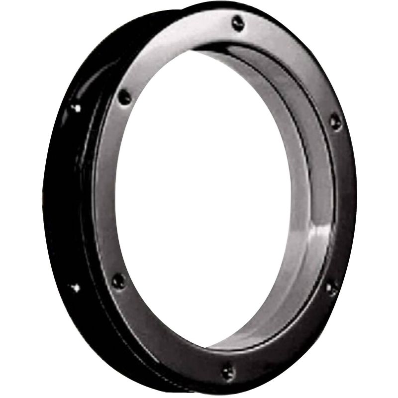 Hublot de porte pour crèche 26 cm noir