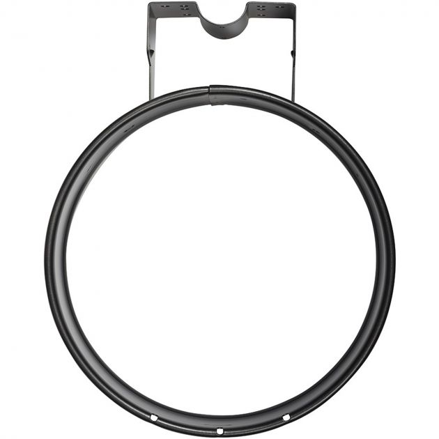 Support sac poubelle extérieur sur socle 2 flux 110 L gris