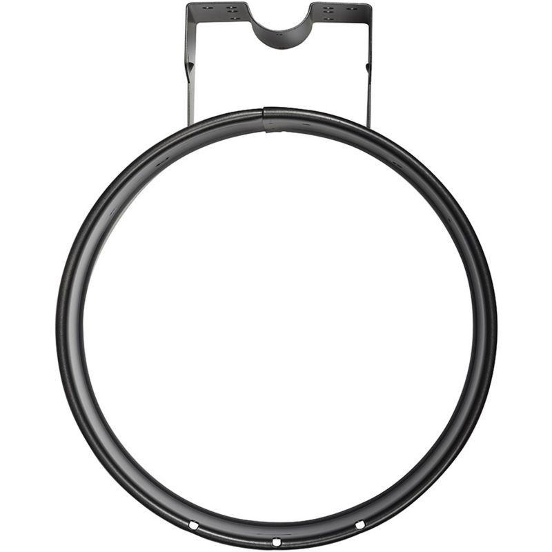 Support sac poubelle extérieur sur socle 2 flux 110 L gris