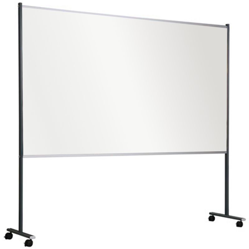 Panneau affichage mobile, double face mixte (feutres et liege)