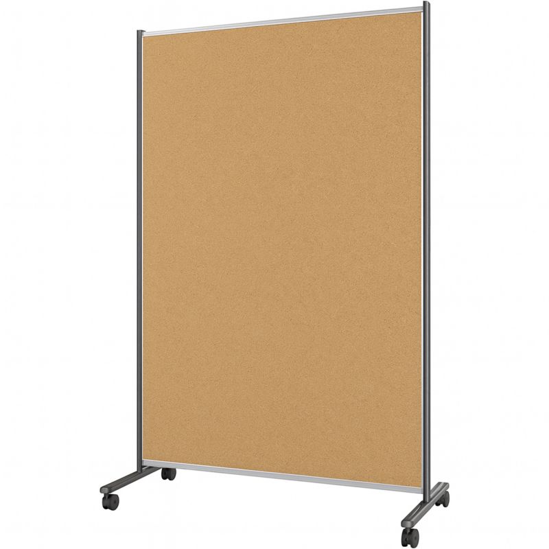 Cloison mobile, double face laqué et liège