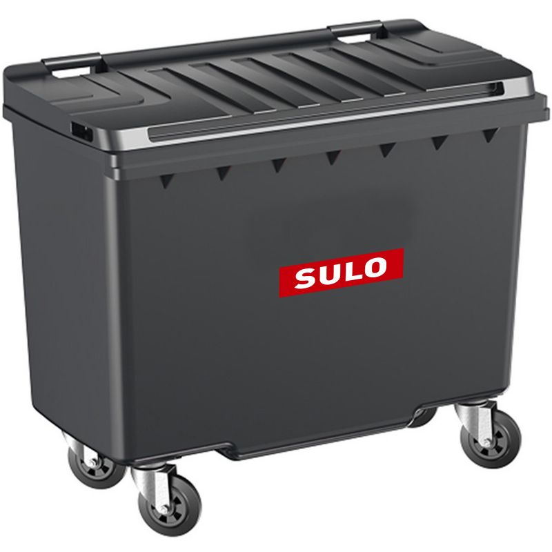Conteneur poubelle 4 roues 500 litres SULO