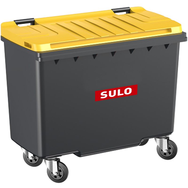 Conteneur poubelle 4 roues 500 litres SULO