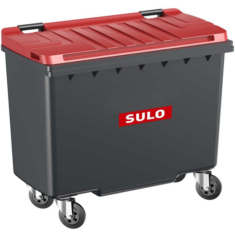Conteneur poubelle 4 roues 500 litres SULO