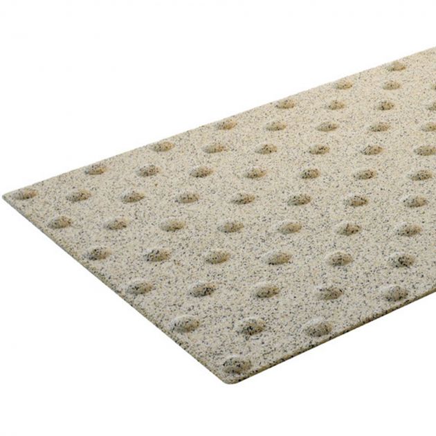 Bande podotactile extérieur en résine adhésive 40 x 60 cm lot de 5