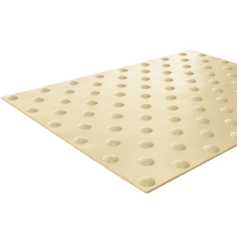 Bande podotactile intérieur adhésive en résine 40 x 140 cm beige