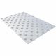 Bande podotactile aluminium à visser 41 x 60 cm lot de 4