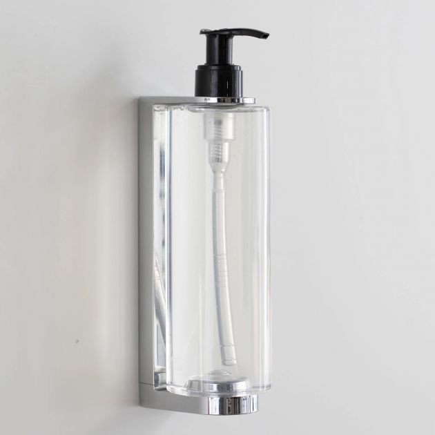 Support pour distributeur à pompe ABS à coller ambiance