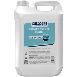 Crème lavante pour les mains parfumée -bidon 5 L Delcourt