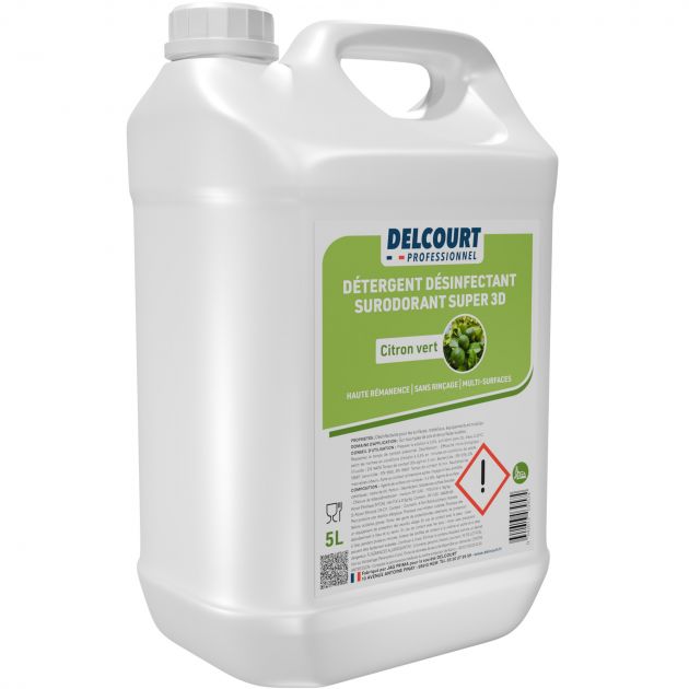 Détergent surodorant bactéricide Delcourt bidon 5 L