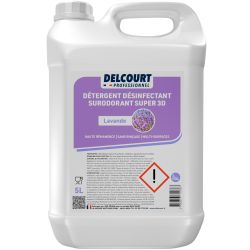 Détergent surodorant bactéricide Delcourt bidon 5 L