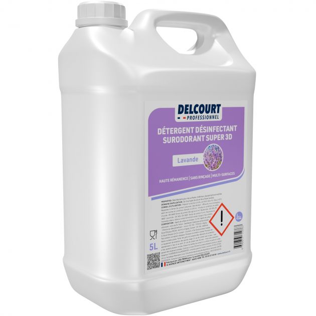 Détergent surodorant bactéricide Delcourt bidon 5 L