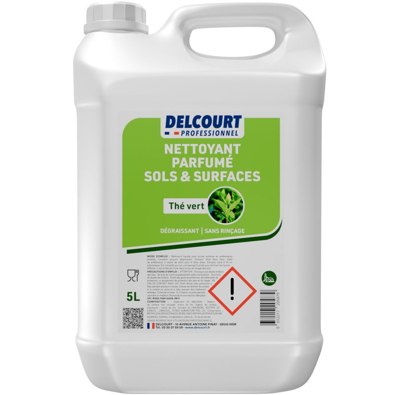 Nettoyant dégraissant concentré multi-surfaces HACCP 5 L