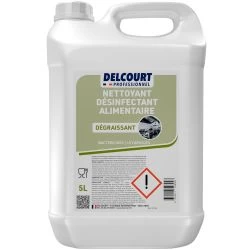Détergent dégraissant désinfectant alimentaire concentré 5 L