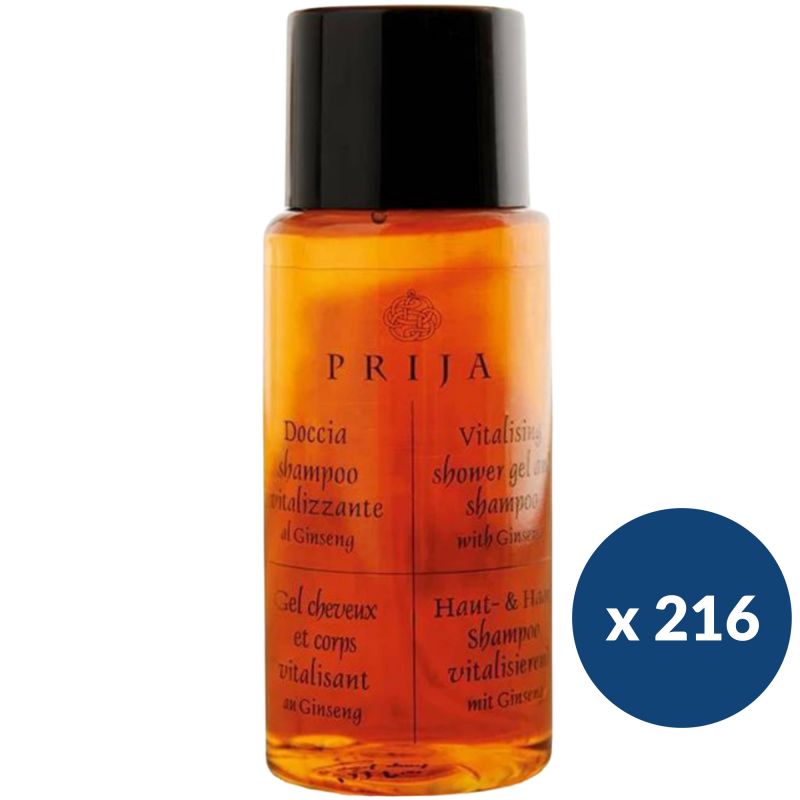 Gel corps et cheveux vitalisant au ginseng flacon 40 ml x 216