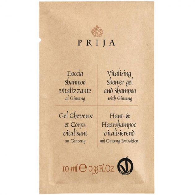 Gel douche shampoing vegan au ginseng vitalisant 10 ml x 600