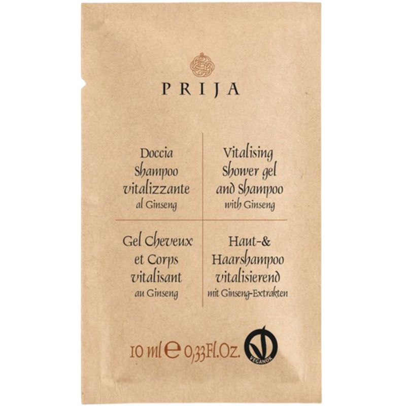 Gel douche shampoing vegan au ginseng vitalisant 10 ml x 600